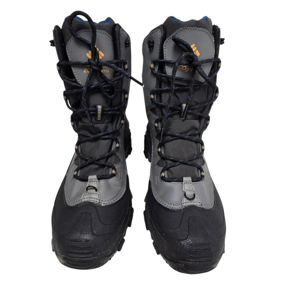 Columbia Men's Bugaboot Synthetic Winter Snow Boots Waterproof Size 11 Gray...
